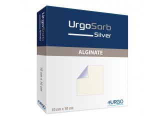 Medicazione antibatterica urgosorb silver 10x10cm 10 pezzi