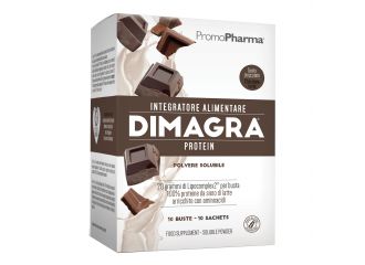 Dimagra prot.cacao 10 bust.