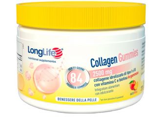 Longlife collagen gummies 625mg 84 gommose