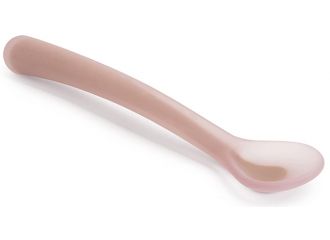 Cucchiaio silicone hygge rosa