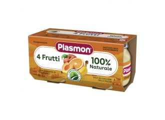 Plasmon omogeneizzato 4 frutti 2 x 80 g