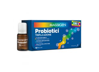 Massigen probiotici 10 flaconcini x 8 ml