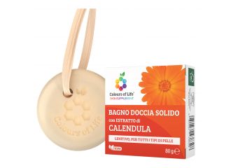 Optima Colours Of Life Estratto Di Calendula Bagno Doccia Solido 80 g