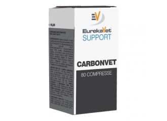 Vetcare carbonvet 80 compresse 500 mg