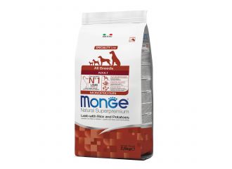 Monge all breeds adult agnello riso & patate 2500 g