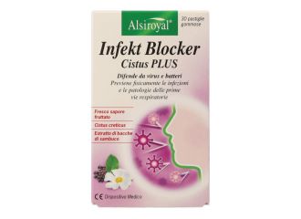 Alsiroyal infekt blocker cistus plus  30 pastiglie gommose 57 g