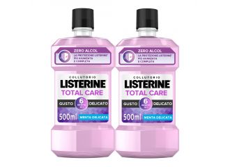 Listerine total care zero 2 pezzi 500 ml