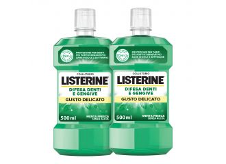Listerine denti & gengive gusto delicato 2 x 500 ml