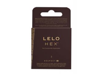 Hex preservativi respect lelo 3 pezzi