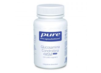 Pure encapsulations glucosamina condroitina + msm 30 capsule