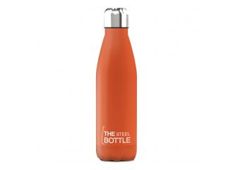 The steel bottle arancione