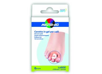 Master-aid foot care cerotto gel calli taglia l 6 pezzi