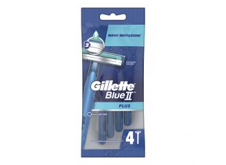 Gillette blue ii usa&getta plus 4 pezzi