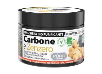 Forhans Puro Maschera Bio Purificante Carbone E Zenzero 250 ml