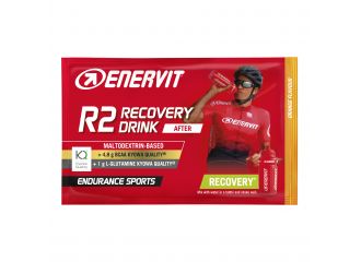 Enervit R2 Recovery Drink Integratore Per Sportivi Gusto Arancia Bustina da 50 g