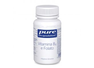 Pure encapsulations vitamina b12 e folato 30 pastiglie