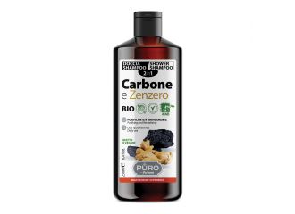 Forhans Puro Doccia Shampoo Purificante/Rinvigorente Carbone E Zenzero 250 ml