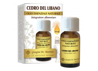 Cedro del libano olio essenziale naturale 10 ml