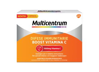Multicentrum difese immunitarie boost vitamina c 28 bustine