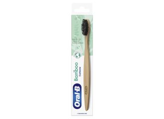 Oralb manuale spazzolino bamboo carbon