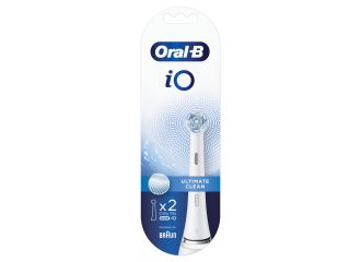 Oral B Testine Di Ricambio Io Ultimate Clean Bianche 2 Pezzi