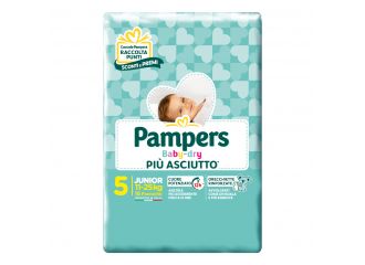 Pampers baby dry pannolini downcount junior 16 pezzi