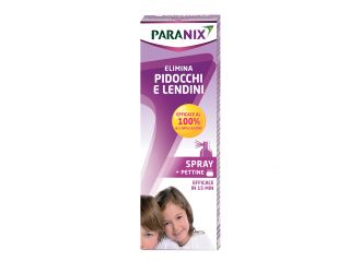 Spray paranix trattamento antipediculosi 100 ml + pettine regolamento mdr