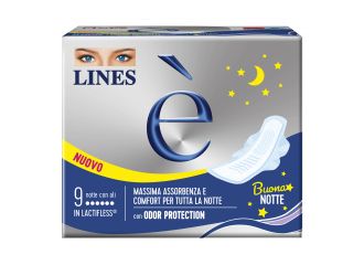 Lines e' notte carry pack 9 pezzi