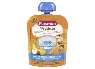 Plasmon nutri-mune banana/cocco/yogurt con mela 85 g