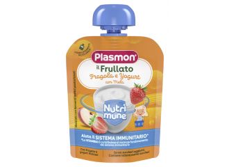 Plasmon nutri-mune fragola/yogurt con mela 85 g