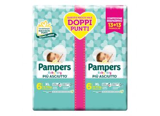 Pampers baby dry duo dwct xl 26 pezzi