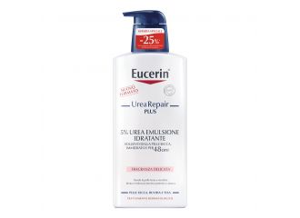 Eucerin Urearepair Plus 5% Urea Emulsione Idratante Per Pelle Secca Promo 400 ml