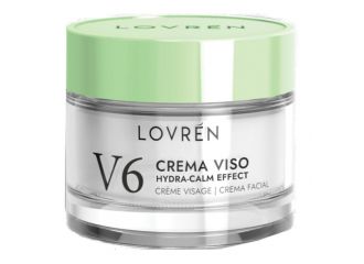 Lovren v6 crema viso hydra calm effect pelli sensibili 30 ml