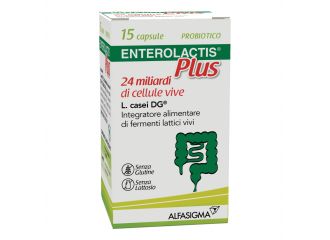Enterolactis Plus Integratore Fermenti Lattici 15 Capsule