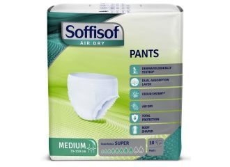 Pannolone soffisof air dry pants super medium 10 pezzi