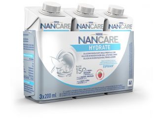 Nancare hydrate liquido 3 pezzi da 200 ml