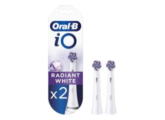 Oralb power refill io radiant white 2 pezzi