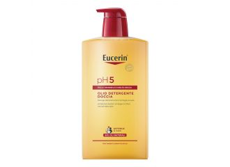 Eucerin Olio Detergente Doccia pH 5 Per Pelle Secca 1L