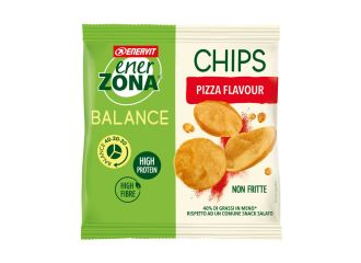 Enerzona Chips 40-30-30 Snack di Soia Gusto Pizza 1 Mini-pack