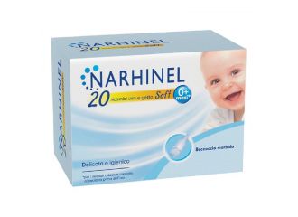 Narhinel 20 Ricambi per Aspiratore Nasale Neonati e Bambini con Filtro Assorbente Usa e Getta