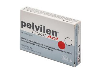 Pelvilen Dual Act Integratore Dolore Pelvico 20 Compresse