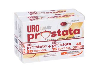 Urogermin Prostata Integratore Benessere Urinario 30 + 15 Capsule Softgel