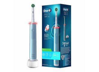 Oralb pro3 cross action blue spazzolino elettrico