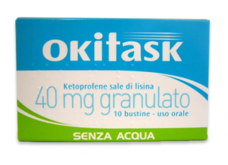 Okitask os granulato 10 bustine da 40 mg