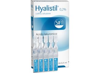 Hyalistil 0,25 ml collirio 20 dosi