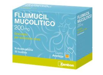 Fluimucil mucolitico 200 mg soluzione orale 30 bustine