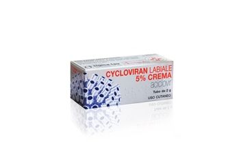 Cycloviran labiale crema 2g 5%