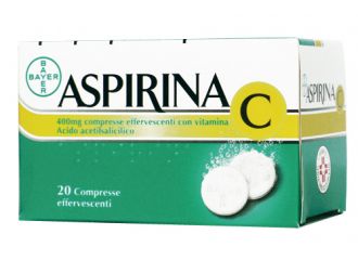 Aspirina c 20 compresse effervescenti 400+240mg