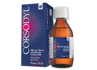 Corsodyl collutorio 150ml 200 mg/100