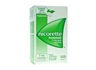 Nicorette 105  gomme masticabili  2 mg menta
